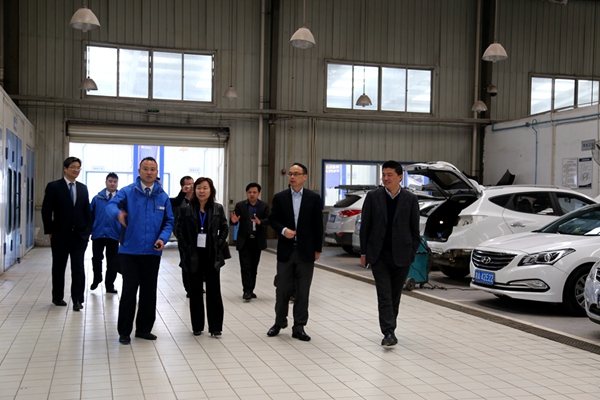 浙江省交通集团副总经理姜扬剑到我司检查安全工作